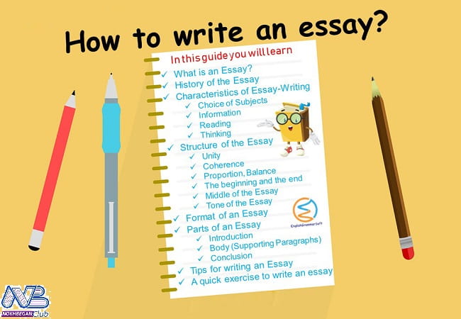 write an essay | نوشتن مقاله